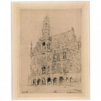 Stadhuis van Oudenaarde - 1888