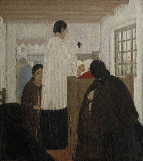Albert Servaes, De Stervende, 1910