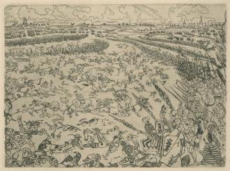 Battle of the Golden Spurs  - 1895