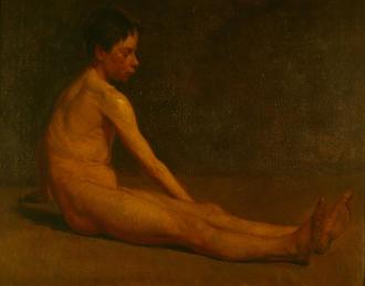 Naked boy - 1878