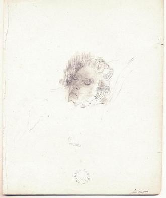 Sleeping woman - 1876 - 1949
