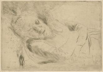 Slapende vrouw - 1887