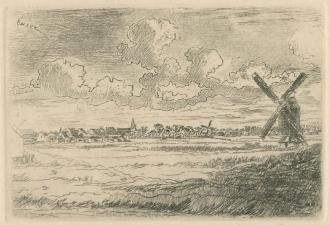 Windmill at Slykens
 - 1891