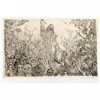 Christus daalt neer in de hel - 1895