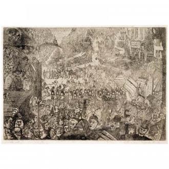 The Entry of Christ into Brussels - 1898