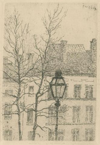 The Street-Lamp  - 1888