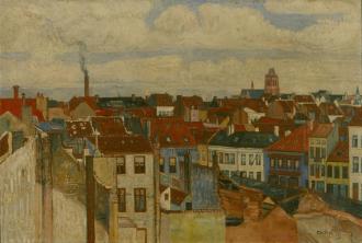 De daken van Oostende - 1901