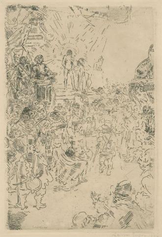 Christus aan het volk getoond - 1886