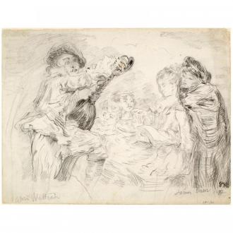Music-making group - 1877
