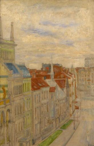 View of the Van Iseghemlaan - 1906