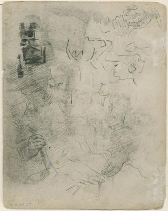 Sketches of hands - 1876 - 1949