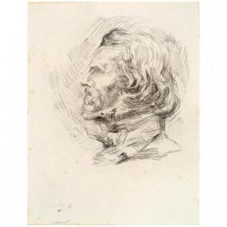 De schilder Eugène Delacroix