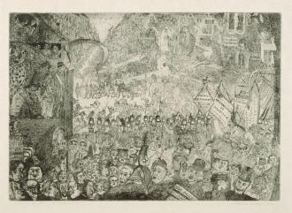 The Entry of Christ into Brussels in 1889 - 1898
