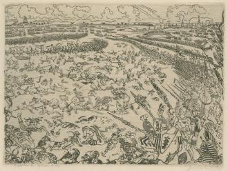 Slag der Gulden Sporen  - 1895