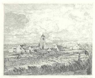 Grand view of Mariakerke - 1887
