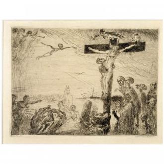 Christus door de duivels gekweld - 1895