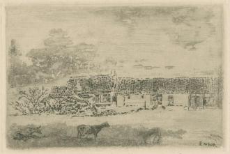 Farm at Leffinghe - 1889
