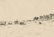 Beach at La Panne - 1904