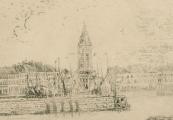 Gezicht op Oostende in het Oosten - 1888