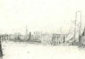 Pier te Oostende - Staketsel - 1887