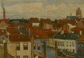 The rooftops of Ostend - 1901
