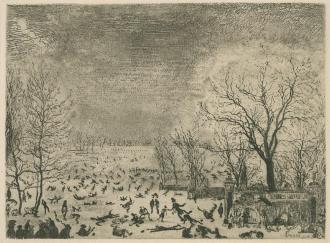 De schaatsenrijders  - 1889