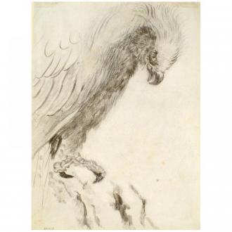 Chinoiserie, een roofvogel