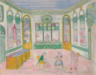 James Ensor, La Boutique de Grognelet, private collection of Bart Versluys.