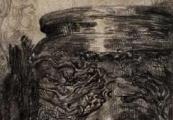 Bronzen pot met spookgestalten - 1880 - 1885