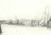 Pier te Oostende - Staketsel - 1887