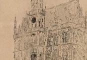 Town-Hall of Audenaerde - 1888