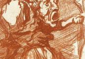 Copy after Honoré Daumier