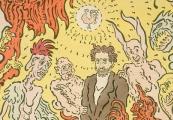 Duivels die mij sarren: Affiche voor de tentoonstelling James Ensor bij de Salon des Cent in Parijs - 1898