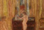 Kinderen aan het ochtendtoilet - 1886